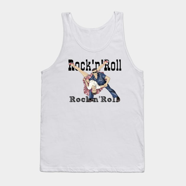 Rock and Roll Tank Top by sibosssr